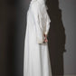 White Nikkah Abaya