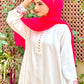 White Sakura Abaya
