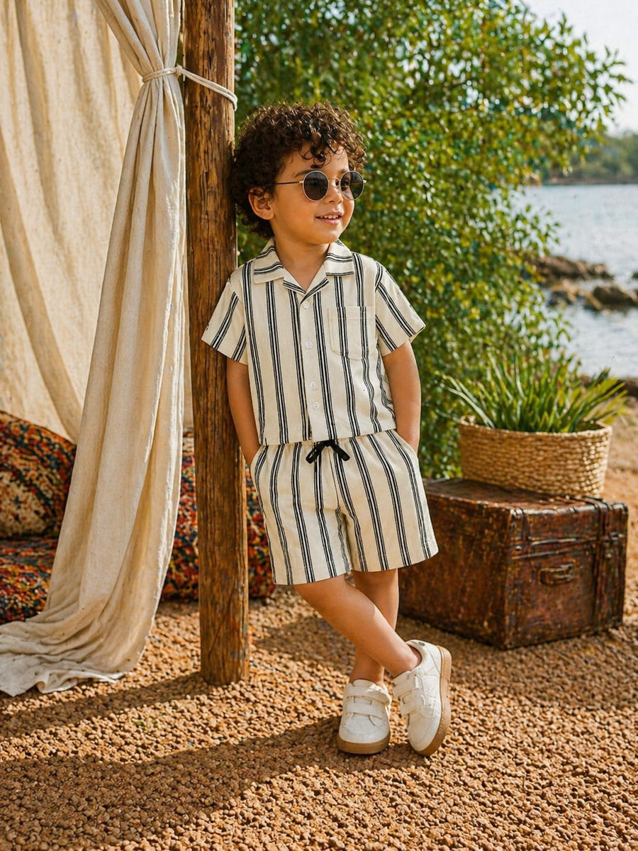 Sand Monaco Kids Co-ord Set