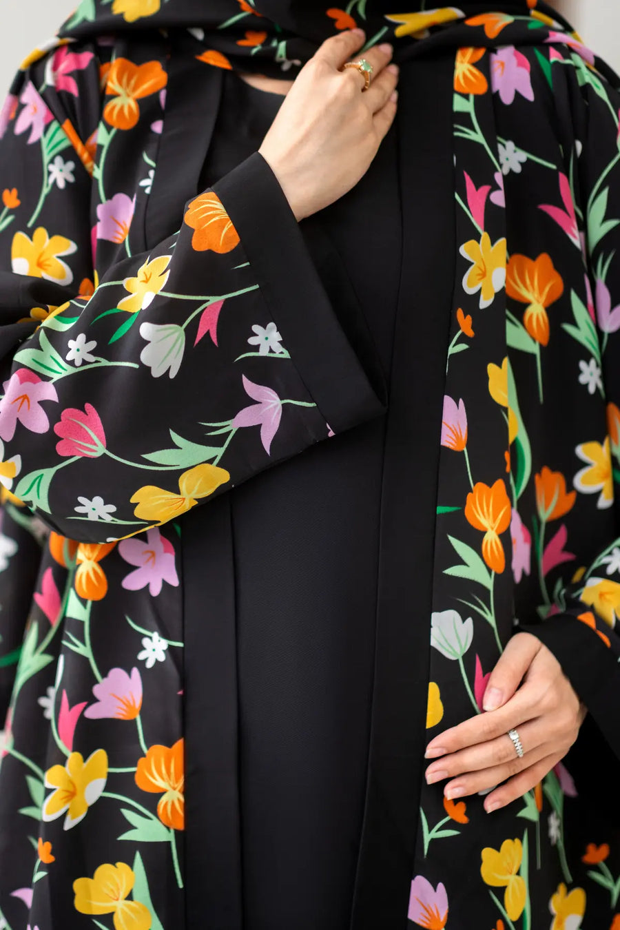 Wildflower Kimono Abaya Set
