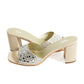 Imported Formal Block Heel - 98455S