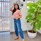 Blue Pamela Mom Jeans