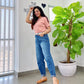 Blue Pamela Mom Jeans