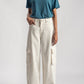 White Skater 2 Pocket Cargo Jeans Women