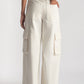 White Skater 2 Pocket Cargo Jeans Women